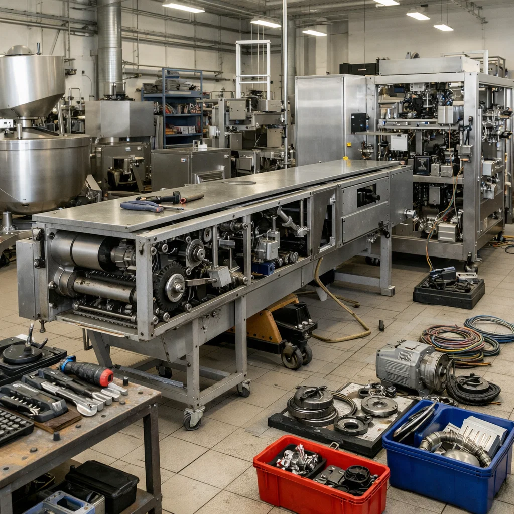 Ремонт оборудования и линий