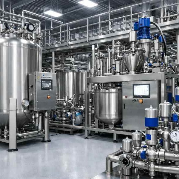 Участок наведения и хранения смесей