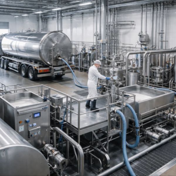 Отделение приемки молока