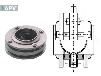 Дисковый затвор APV SVS1