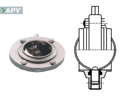 Дисковый затвор APV SV1